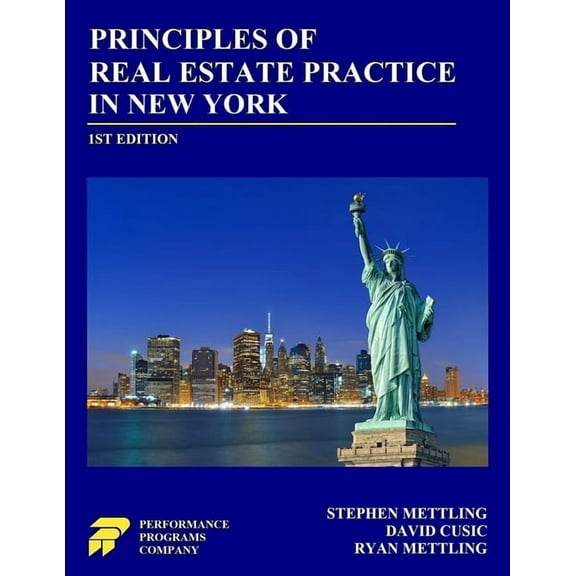 Principles of Real Estate Practice in New York: First Edition, (Paperback)