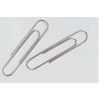 School Smart Smooth Paperclips, 1-1/4 Inches, Silver, Pack of 100