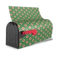 thumbnail image 4 of Fotbe 60s and 70s Style Mailbox Covers Post Letter Box Cover Garden Decor Standard Size-25.5x21 in, 4 of 9