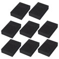 thumbnail image 7 of Scouring Pad Non-Scratch Scouring 4" x 2.8" Sponge Scrub Pads Cleaning Pad 8pcs Black, 7 of 7