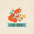 thumbnail image 4 of Inktastic Little Brother Woodland Fox Lil Bro Boys Baby T-Shirt, 4 of 5
