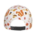 thumbnail image 4 of Picia Squirrel InThe Forest3 pattern Trucker Low Profile Hat Men Women Baseball Cap Dad Hat Adjustable Unconstructed Plain Cap, 4 of 9