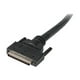 StarTech.com SCSI 6 ft External VHD68 to HPDB68 Cable - M/M - Câble Externe SCSI - Ultra160 - LVD - 68 pin VHDCI (M) à HD-68 (M) - 6 ft – image 2 sur 3