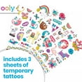 thumbnail image 3 of Tattoo Palooza: Glitter Temporary Tattoos - Funtastic Friends (3 Sheet Set), 3 of 4