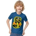 thumbnail image 5 of Cobra Kai T-Shirt for Boys Girls, Unisex Crew Neck Tee for Teen Kid, Casual Short Sleeve Tops, 6-12 Y, 5 of 6