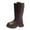 Brown, variant on Splozh Little Girl Casual Boots Girls Kids Winter Fashion Knee High Winter Boots Riding Boot Mid Boot(Toddler/Little Kid) Brown,US 1.5