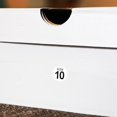 thumbnail image 4 of White Shoe Size 10 Circle Stickers | 0.75" Inch Round | 500 Pack, 4 of 4