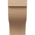 thumbnail image 2 of 10"W x 10"D x 20"H Wide Garner Rough Cedar Woodgrain TimberThane Corbel, Primed Tan, 2 of 6