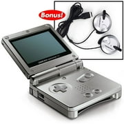 Game Boy Advance SP with Bonus Headphones, Platinum