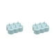 thumbnail image 3 of Bandejas de moldes de Cubitos de hielo Advancent Rectángulo azul 2Conjunto, 3 of 6