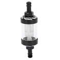 thumbnail image 2 of Akozon Replacement Fuel Filter  with Glass and Aluminium Shell for Cars ATVs SUVs Motorcycles and Pit Bikes, 2 of 8