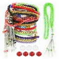 thumbnail image 5 of Muslim Tasbih 99 Beads Islam Prayer Crystal Rosary Islamic Worship Ceremony Religious Eid Ramadan Present Pray Accessori, 5 of 21