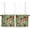 Floweryku1499, variant on Curtain Tiers Valance, Sunflower Mason Jar Positive Quotes Vintage Farmhouse Decoration Rod Pocket Window Treatment Panels for Living Room, Kitchen, Bathroom, Bedroom, 2 Panels, 27.5" x 24"