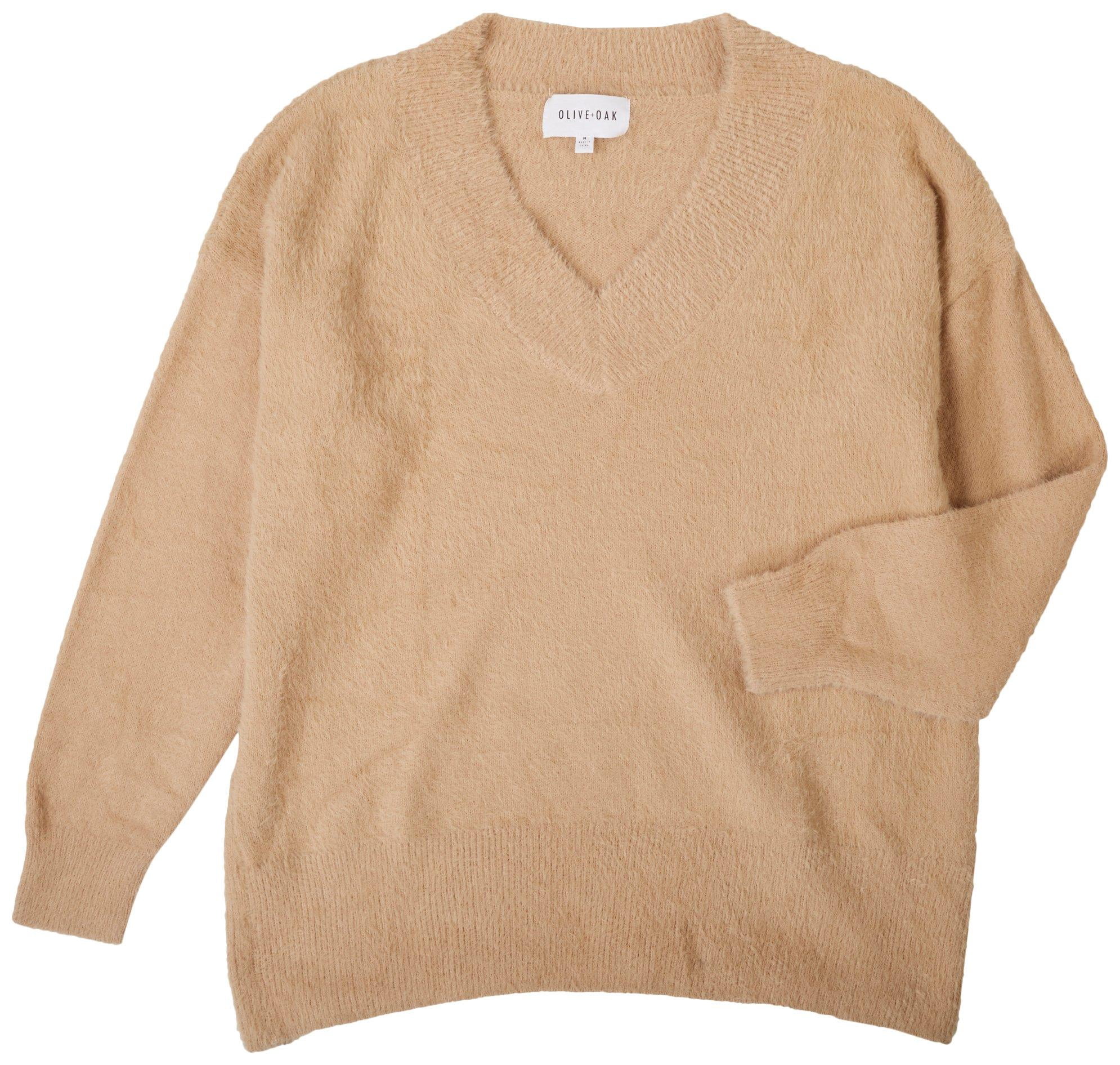 Olive \u0026 Oak Womens Fuzzy Oversized 