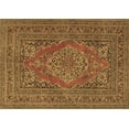 thumbnail image 1 of Ahgly Company Indoor Rectangle Medallion Brown Traditional Area Rugs, 3' x 5', 1 of 4
