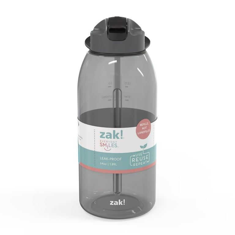 Zak! - Zak!, Everyday Smiles - Water Bottle, Leak-Proof, 16 Ounce, Shop