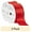 Red, variant on (2 pack) Offray Ribbon, Red 1 1/2 inch Double Face Satin Polyester Ribbon, 12 feet