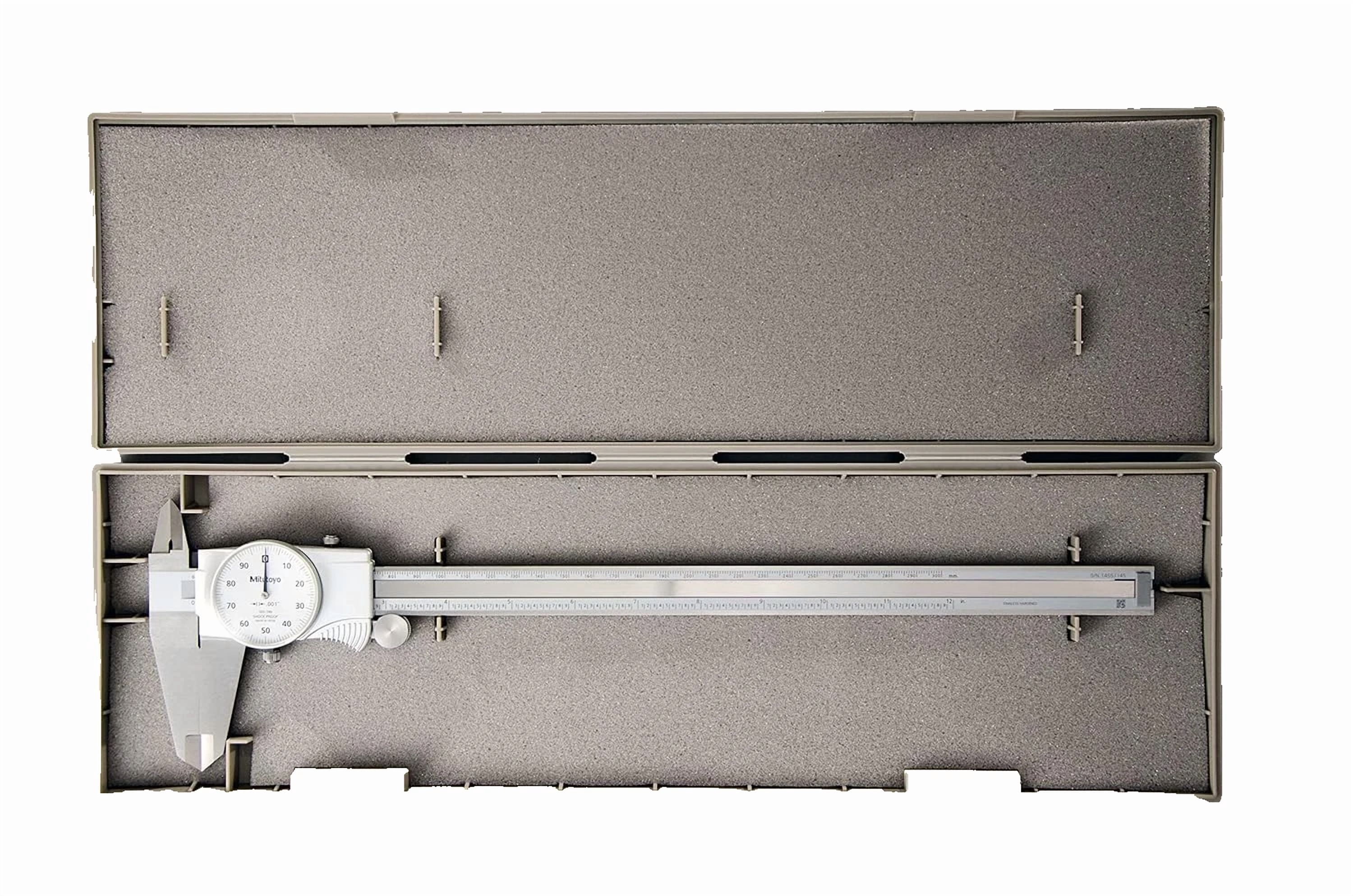505-746 Mitutoyo Dial Caliper: 0-12″