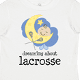 thumbnail image 4 of Inktastic Lacrosse Baby Dream About Boys or Girls Toddler T-Shirt, 4 of 5