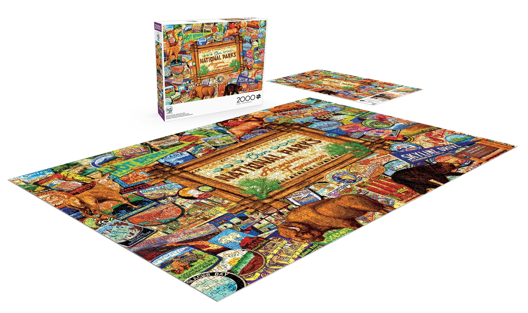 Buffalo Games Our National Parks 2000-Piece Jigsaw Puzzle
