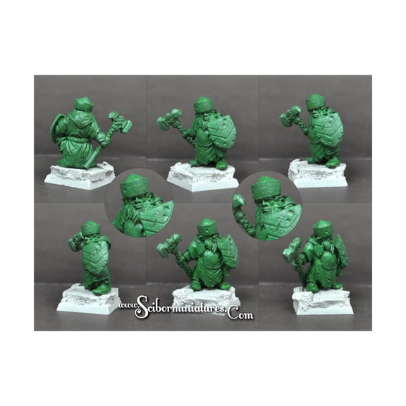 Scibor Monstrous Miniatures Gnome Warrior #3 New