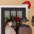 thumbnail image 4 of Fiudx Carro de Papá Noel con Ciervos Estereoscópico, Adhesivo Colorido para Marco de Puerta de Madera, Adorno Navideño Pintado a Mano, Decoración Navideña para El Hogar, Fácil Instalación, Tamaño 23, 4 of 5