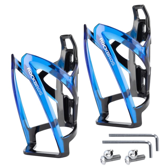 Soporte para botella de agua para bicicleta ROCKBROS ultraligero (paquete de 2)