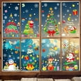 thumbnail image 3 of Pegatina estática de Navidad, copo de nieve, Papá Noel, Feliz Navidad, pegatina de ventana, Feliz Año Nuevo, 2024, 2024, 3 of 4