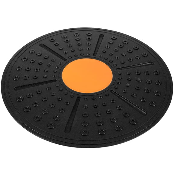 LOLIPPYY Balance Board for Adults Wobble Board 1Set in Orange for Fitness Training