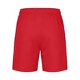 thumbnail image 4 of LWavelet Men's Athletic Gym Shorts, Wide Leg Pleated Baggy Sweat Shorts with Side Pockets for Running Workout Basketball Yoga Casual, 4 of 4