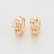thumbnail image 5 of Hermosas Arracadas Dama Caladas Swarovski Oro 18K Laminado dorado Unitalla, 5 of 7
