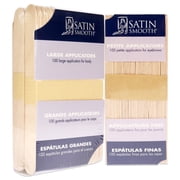 Satin Smooth Large Applicators 100 Pc Sticks