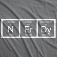 thumbnail image 2 of Womens Nerdy Periodic Table T Shirt Funny Science Dork Geek Tee for Ladies Womens Graphic Tees, 2 of 9
