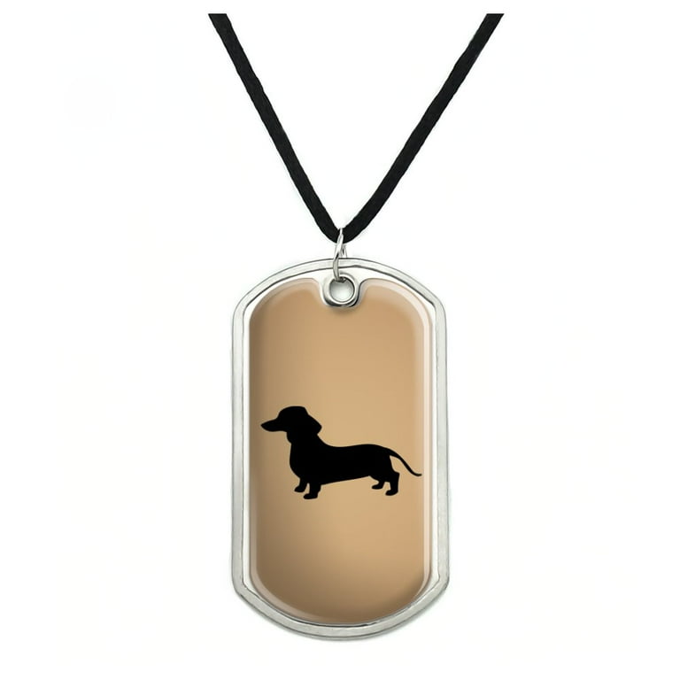 Wiener dog clearance necklace