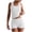 White, variant on Casual Workout Sets 2 Piece Outfits for Women Ribbed Knit Crop Tank Top High Waist Yoga Leggings Lounge Wear Tracksuit White