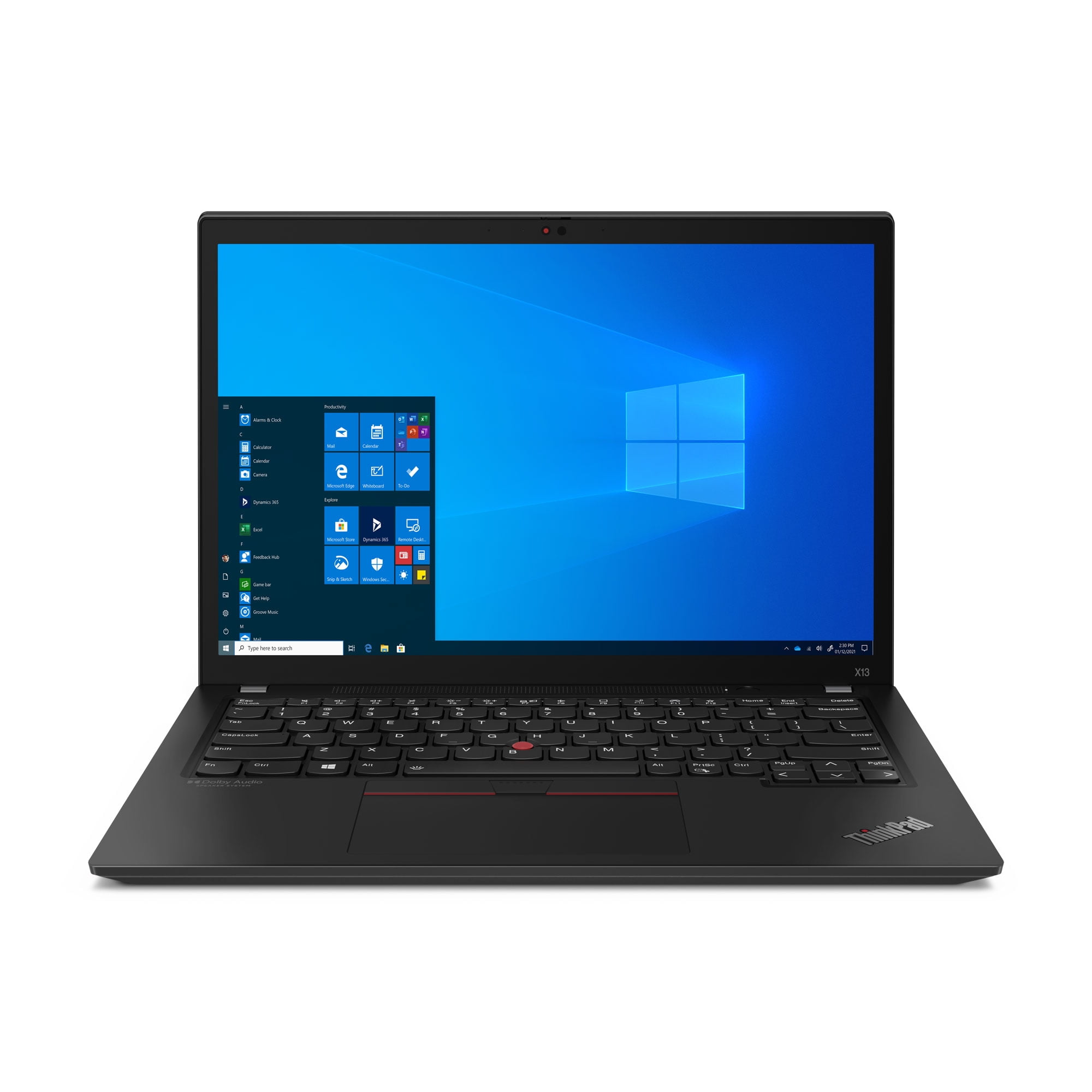 Lenovo ThinkPad X13 Gen 2 Intel Laptop, 13.3" IPS LED Backlight, i5