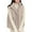 Khaki, variant on Htigea Clearance Puffer Vest for Women Winter Outwear Jacket Cropped Sleeveless Lightweight Fashion Fall Coat with Pockets Coffee,M