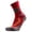 Red, variant on Penkiiy Middle Socks for Unisex Winter Skiing Mountaineering Men Women On Foot Short-Barreled Snow Ground Socks Dark Blue Socks
