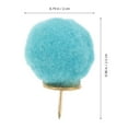 thumbnail image 2 of TABLZONE 100Ud Pins Para Con Pompones Multicolor Decorar Tablones Y Sostener Notas, 2 of 8