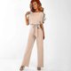 thumbnail image 1 of Women Evening Party Plain Jumpsuit Casual Wide Leg Long Elegant Playsuit Trousers, 1 of 5
