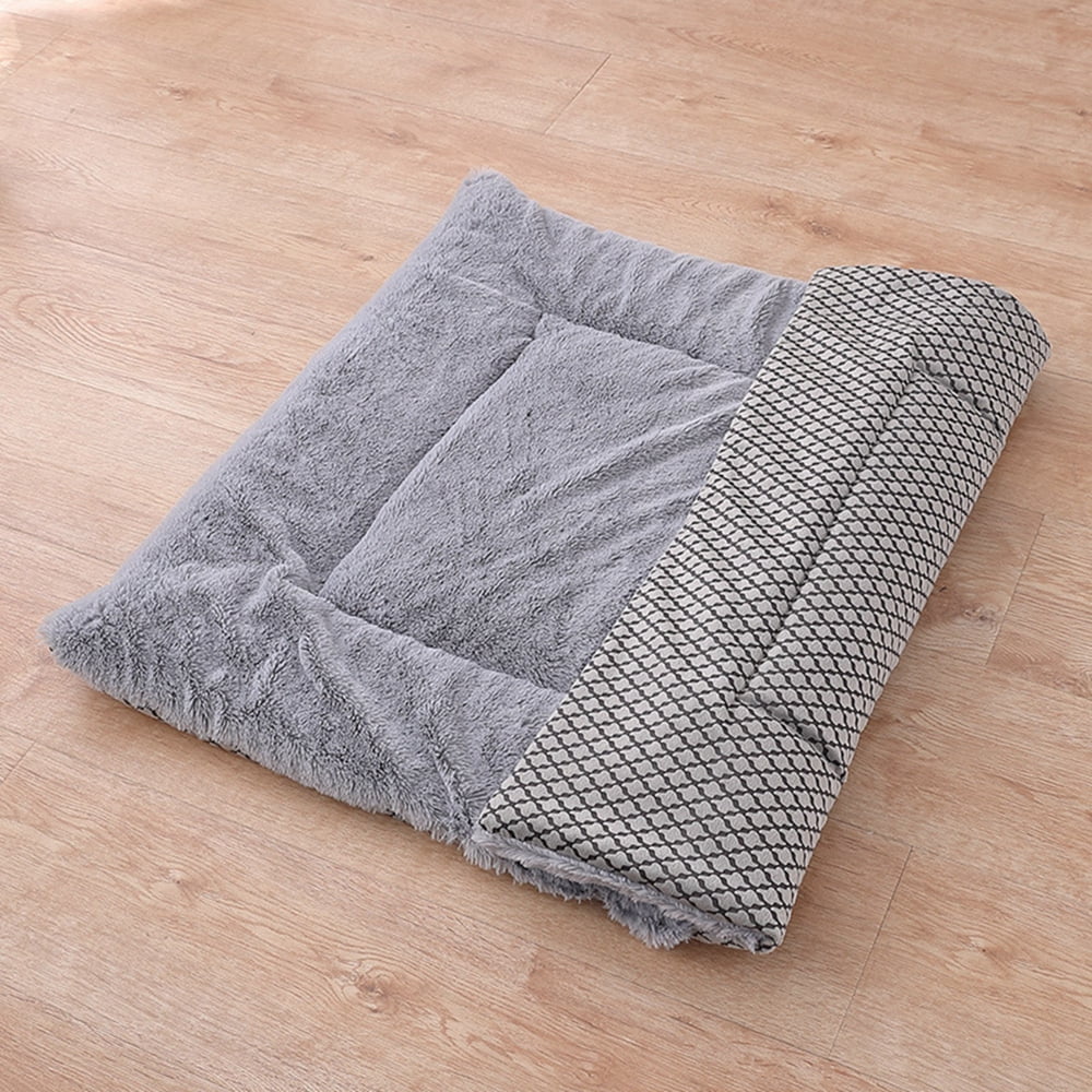 Extra Softness Pet Dog Cat Sleeping Mat for Small Medium Large Dogs Puppies, Non Slip Dog Bed Mat, Winter Self-Warming Pad