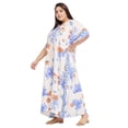 thumbnail image 4 of Caftans pour Femmes Longue Maxi Grande Taille Robe Caftans Manches 3/4 Robes pour Dames Filles en Ligne, 4 of 7