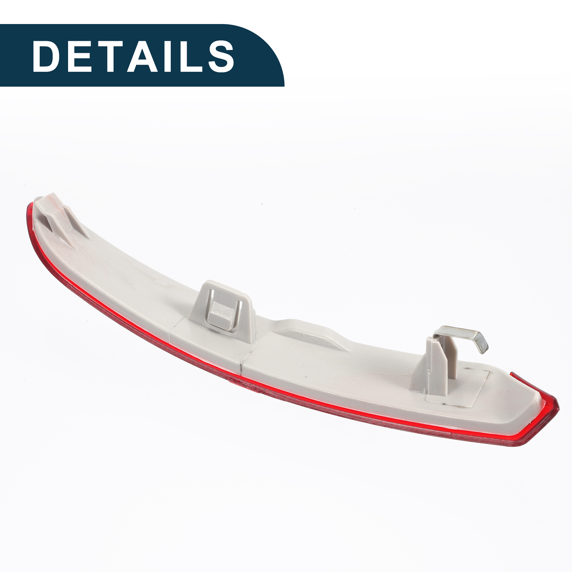 Unique Bargains Bumper Reflector for BMW 535i GT 2010-2013 Rear Right Side Marker 1pc