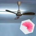 thumbnail image 4 of Raindrops 10Pcs Pink Plastic Fan Blade Replacement for Standing and Table Fans Easy Install Efficient Airflow Fan Parts, 4 of 8