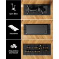 thumbnail image 2 of Alfombrilla para caminar Treadmill THAILE para pisos de moqueta o madera, 2 of 8