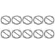 thumbnail image 2 of Accesorios de bomba de aire, 10 piezas Junta de compresor de aire Junta de compresor de aire Junta de cilindro de compresor de aire Instalación sin esfuerzo, 2 of 14