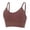 Brown, variant on Womens Bras,Women's U-Back Bralette, Seamless Racerback Bra, 1-Pack, Wireless Crop Top for Yoga and Daily Wear White 34