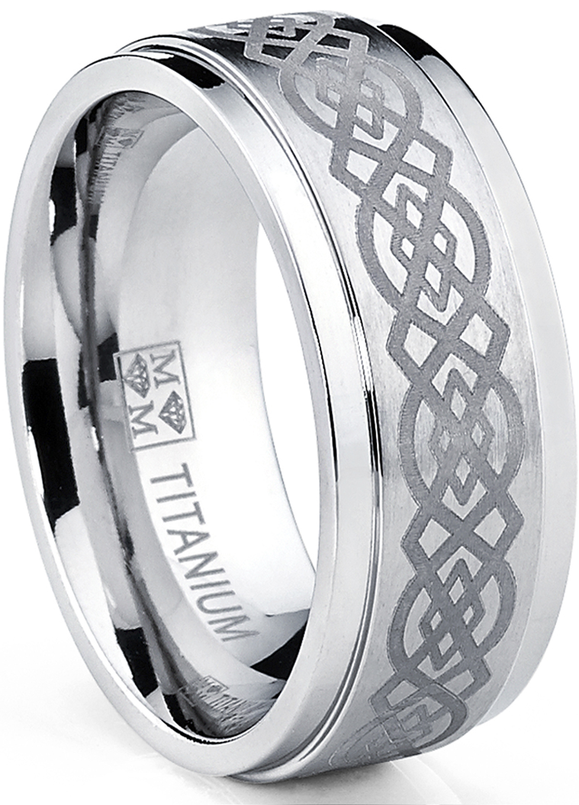 RingWright Co. Men�s Titanium Wedding Band Ring with