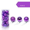 thumbnail image 1 of XZNGL Bathroom Organizers Kitchen Storage Rack 30Mm Christmas Xmas Tree Ball Bauble Hanging Home Party Ornament Decor, 1 of 2
