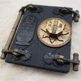 thumbnail image 2 of Key of Hamunaptra The Mummy Prop Book of The Dead Book of The Living Halloween Easter Gift Can Be Opened Box Home Desktop Decor, 2 of 6